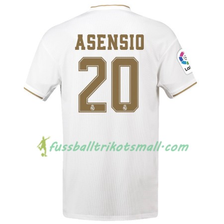 Fußballtrikots Real Madrid Marco Asensio 20 2019-2020 Kurzarm Heimtrikotsatz kaufen